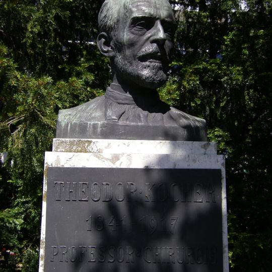 Bust Theodor Kocher by Hänny