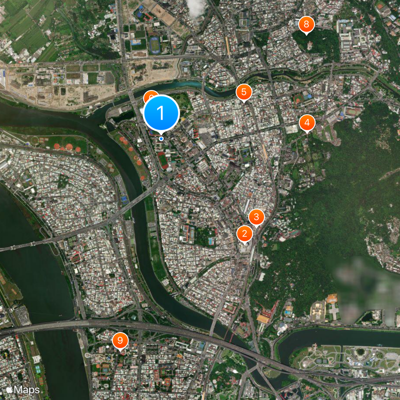 Taipei Municipal Shilin High School of Commerce Map