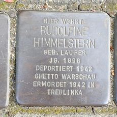 Stolperstein dedicated to Abraham Himmelstern