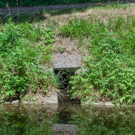 Kanaleinleitung bei der Schleuse 65