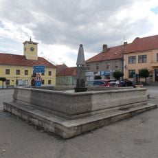 Kašna na náměstí v Bavorově