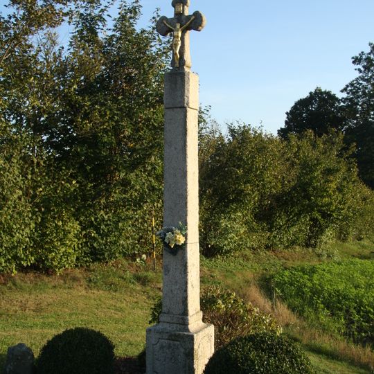 Boží muka na severozápadním okraji Kněževsi