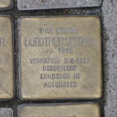Stolperstein à la mémoire de Dorothee Seeger