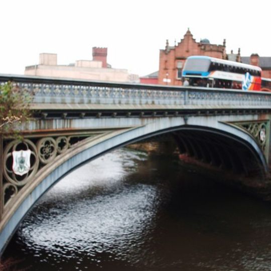 Partick Bridge Over River Kelvin