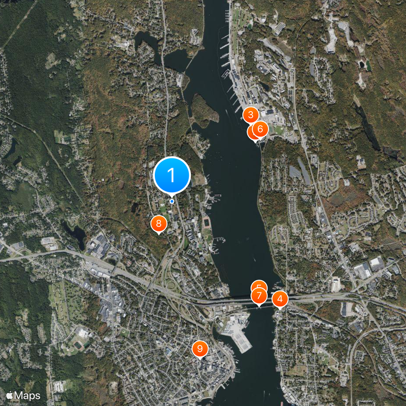 Connecticut College Map