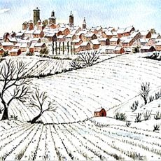 Vézelay, Church and Hill