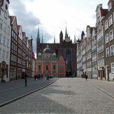 Grobla I Street in Gdańsk