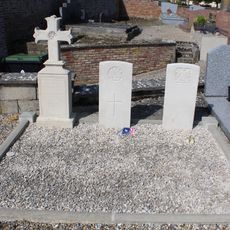 Naours churchyard
