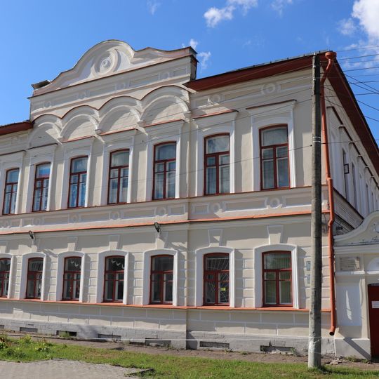 Дом, в котором в конце 1917 г. находился Шуйский уездный комитет РСДРП, председателем которого был М.В. Фрунзе