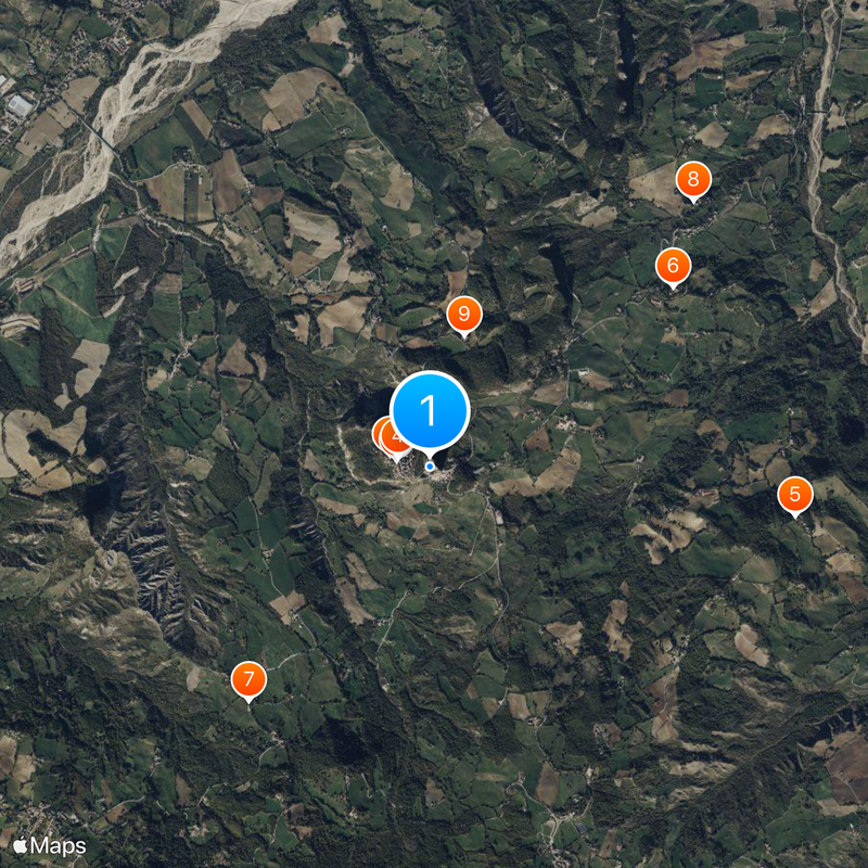 Fortress of San Leo Map