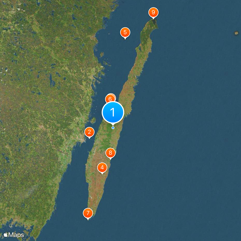 Öland Map