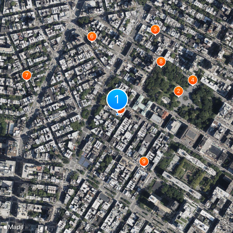 Cafe Wha? Map