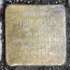 Stolperstein dedicated to Toni Cohn