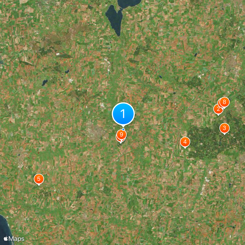 Gundestrup cauldron Map