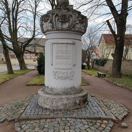 Kriegerdenkmal für die Gefallenen des 1. Weltkrieges