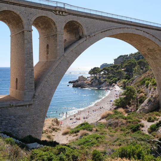 Plage de la calanque des Eaux Salées