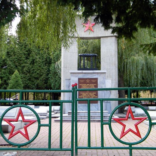 Soviet military cemetery in Opole