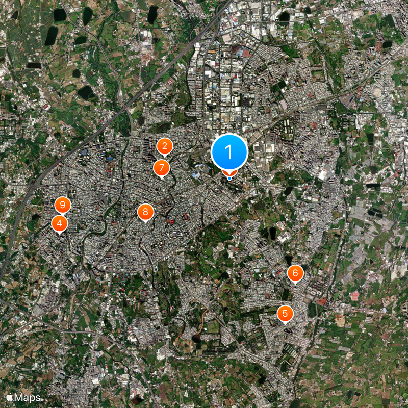 Chung Yuan Christian University Map