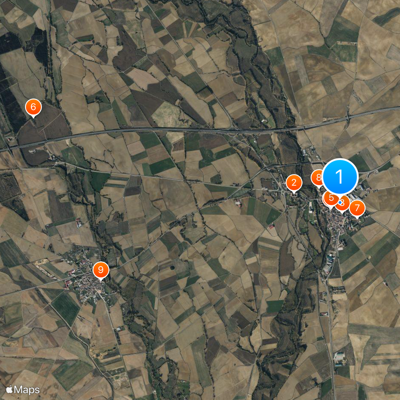 Carrión de los Condes Map