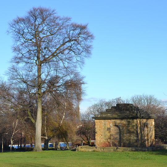 Mausoleum On East Side Of Newhill Park
