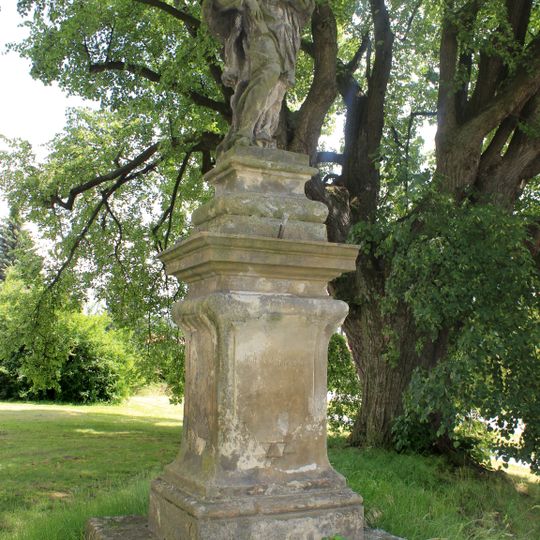 Statue of John of Nepomuk in Všejany