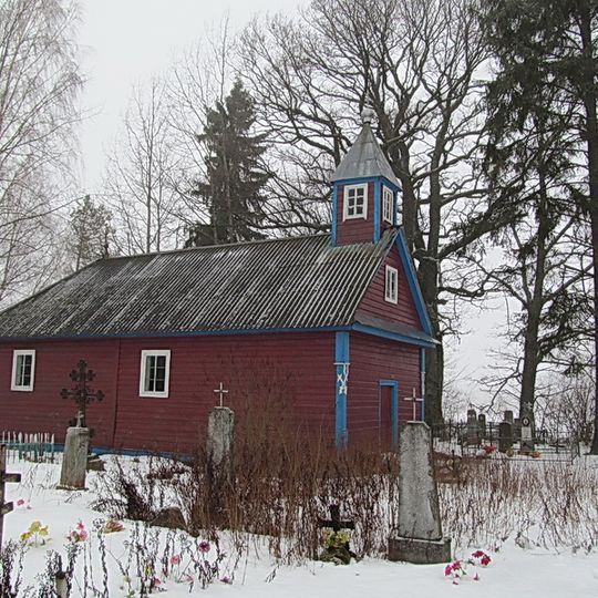 Saint Barbara church in Čapuń