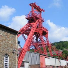 Former Lewis Merthyr Colliery Trefor Pithead And Headframe