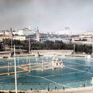 Schwimmbad Moskwa