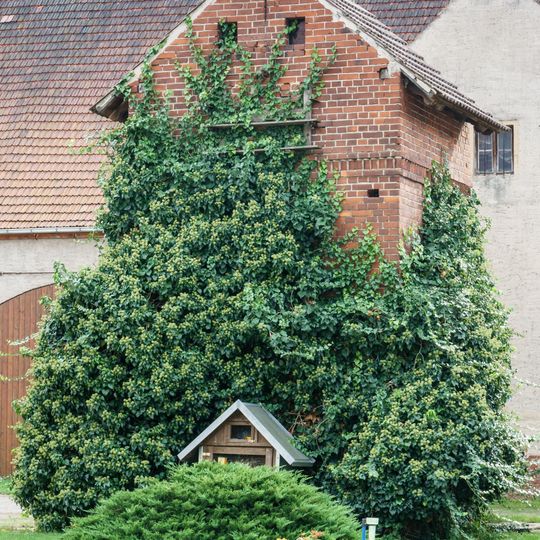 Taubenhaus eines ehemaligen Dreiseithofes Neue Gartenstraße 6