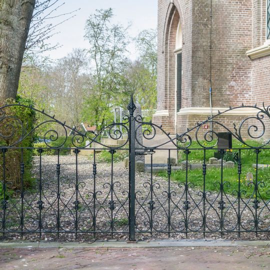 Hervormde kerk, toegangshek van kerkhof
