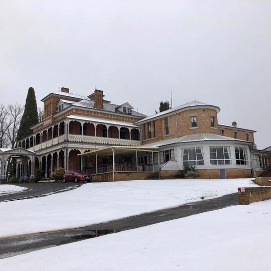 Duntryleague with Lodge, Park, Gates and former Stables, Woodward St, Orange, NSW, Australia