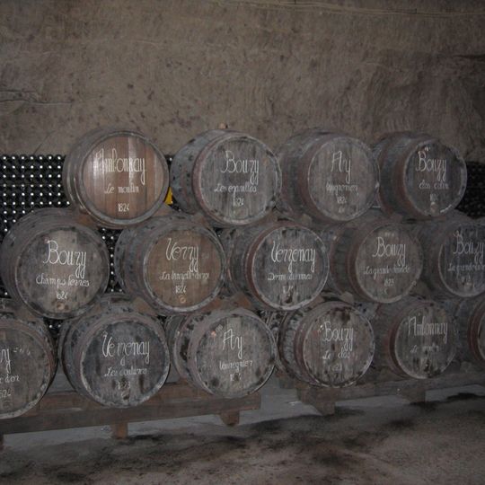 Caves Pommery, Ruinart, Veuve-Cliquot, Charles Heidsieck