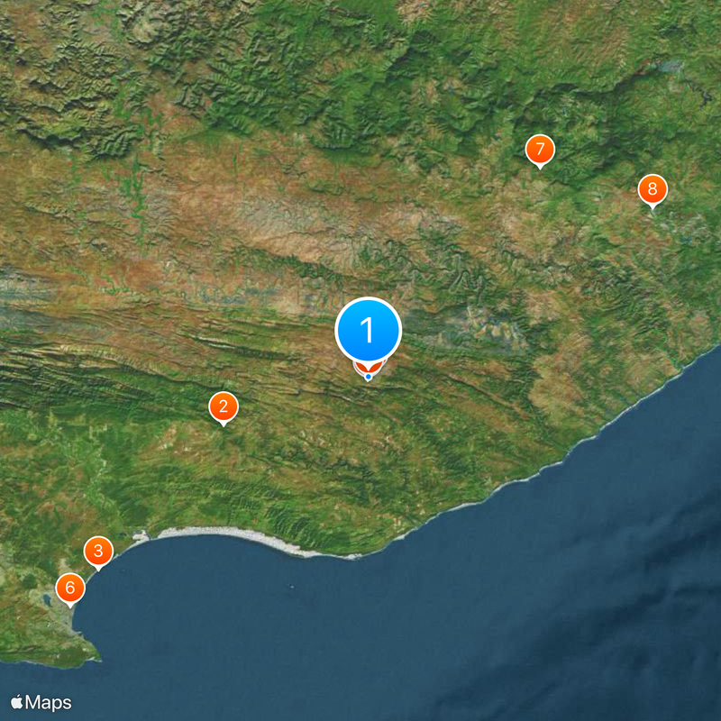 Rhodes University Map