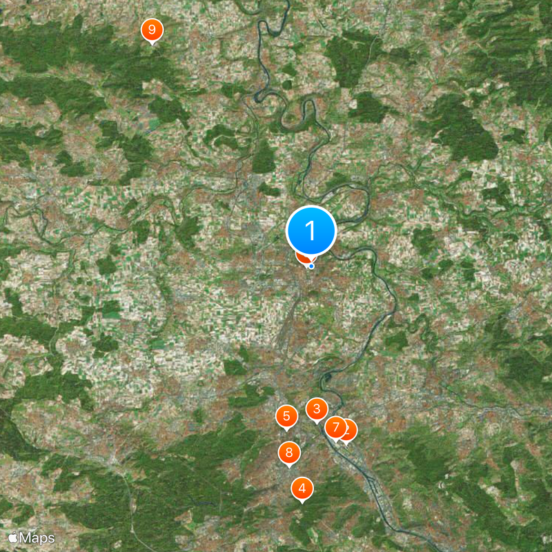 Arrondissement de Louisbourg Carte