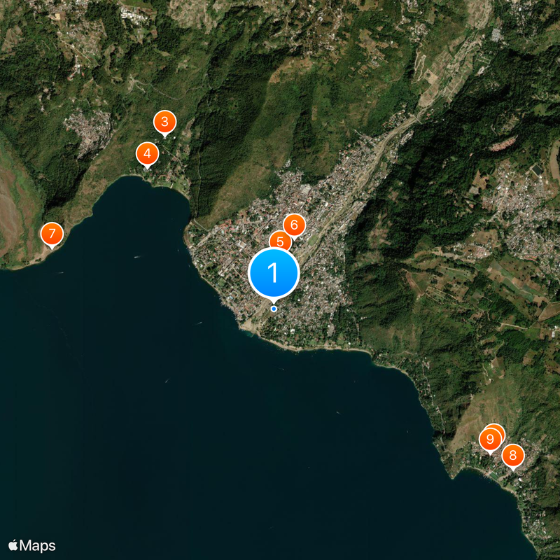 Panajachel Map