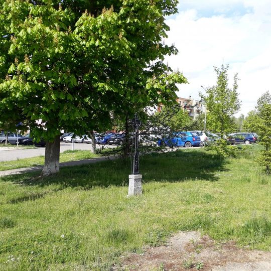 Kříž ve východní části Týna nad Vltavou