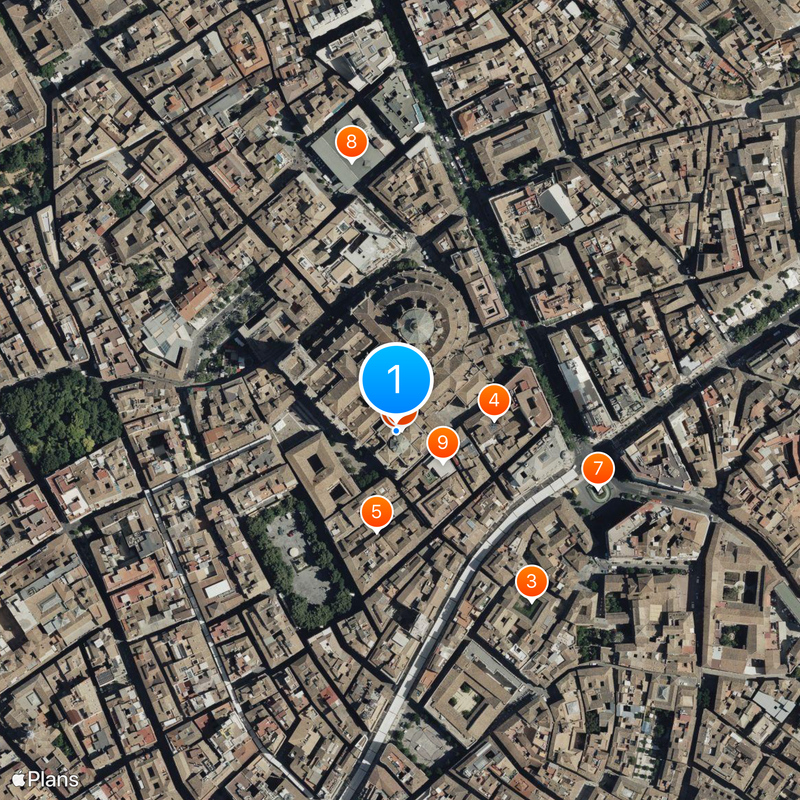 S.A.I. Catedral Metropolitana de la Encarnación Mapa