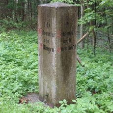 Bayrischer Kilometerstein