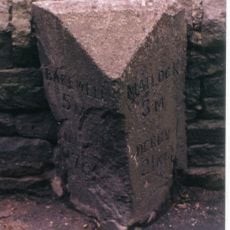 Milestone, Darley Road; Southern end of Northwood Village