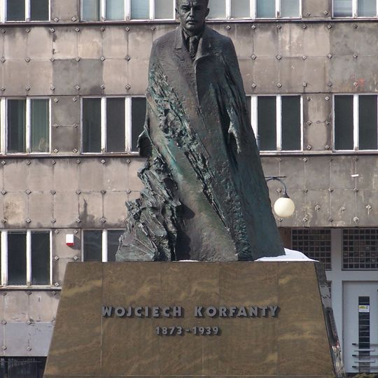 Monument to Wojciech Korfanty in Katowice