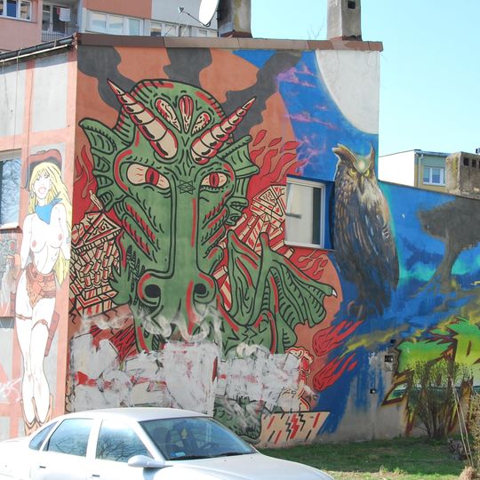 Budynek przy ul. Srebrzyńskiej 21