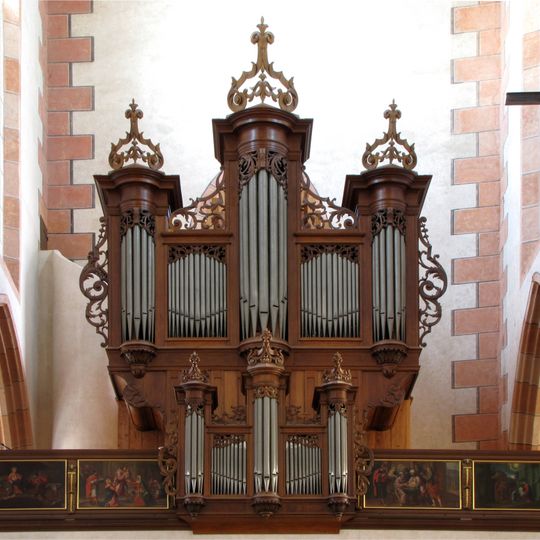 Orgue de tribune de l'église Saint-Matthieu de Colmar