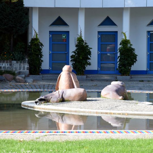 Fountain in the Kinderbad Marzahn