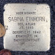 Stolperstein dedicated to Sabina Einhorn