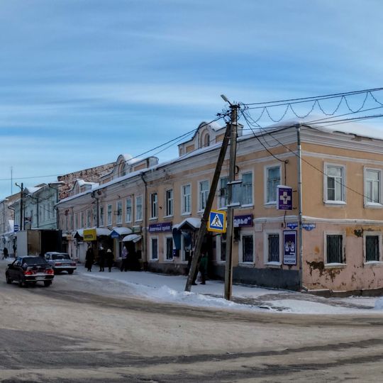 Здание, в котором Калинин М.И. выступал на открытии дома крестьянина