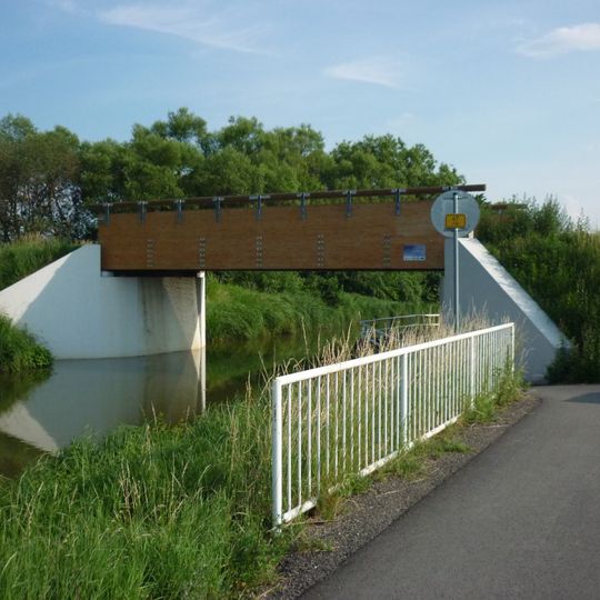 Bridge over the Baťa Canal in Babice