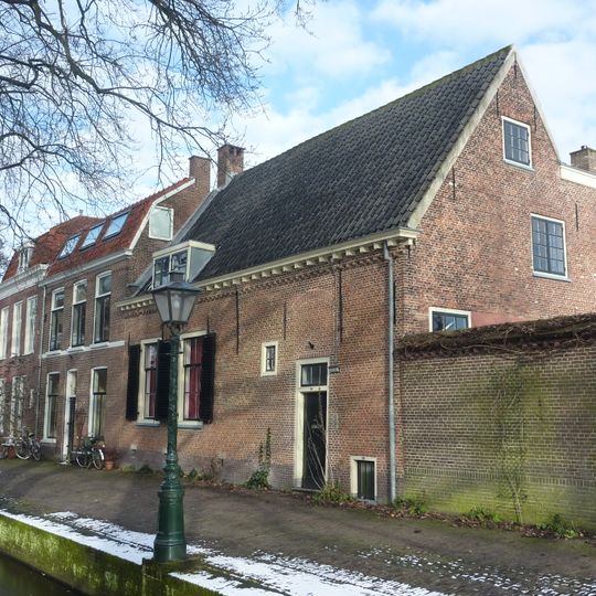 Achterzijde voormalige Statencollege