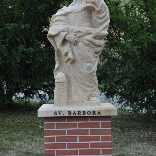 Socha svaté Barbory