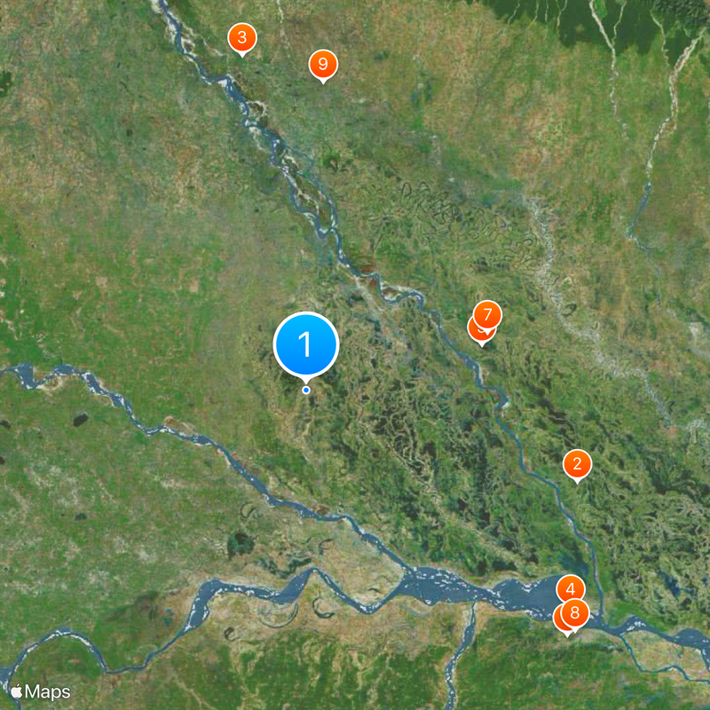 Siwan Map