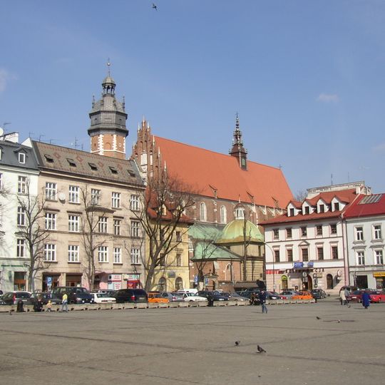 Wolnica Square in Kraków